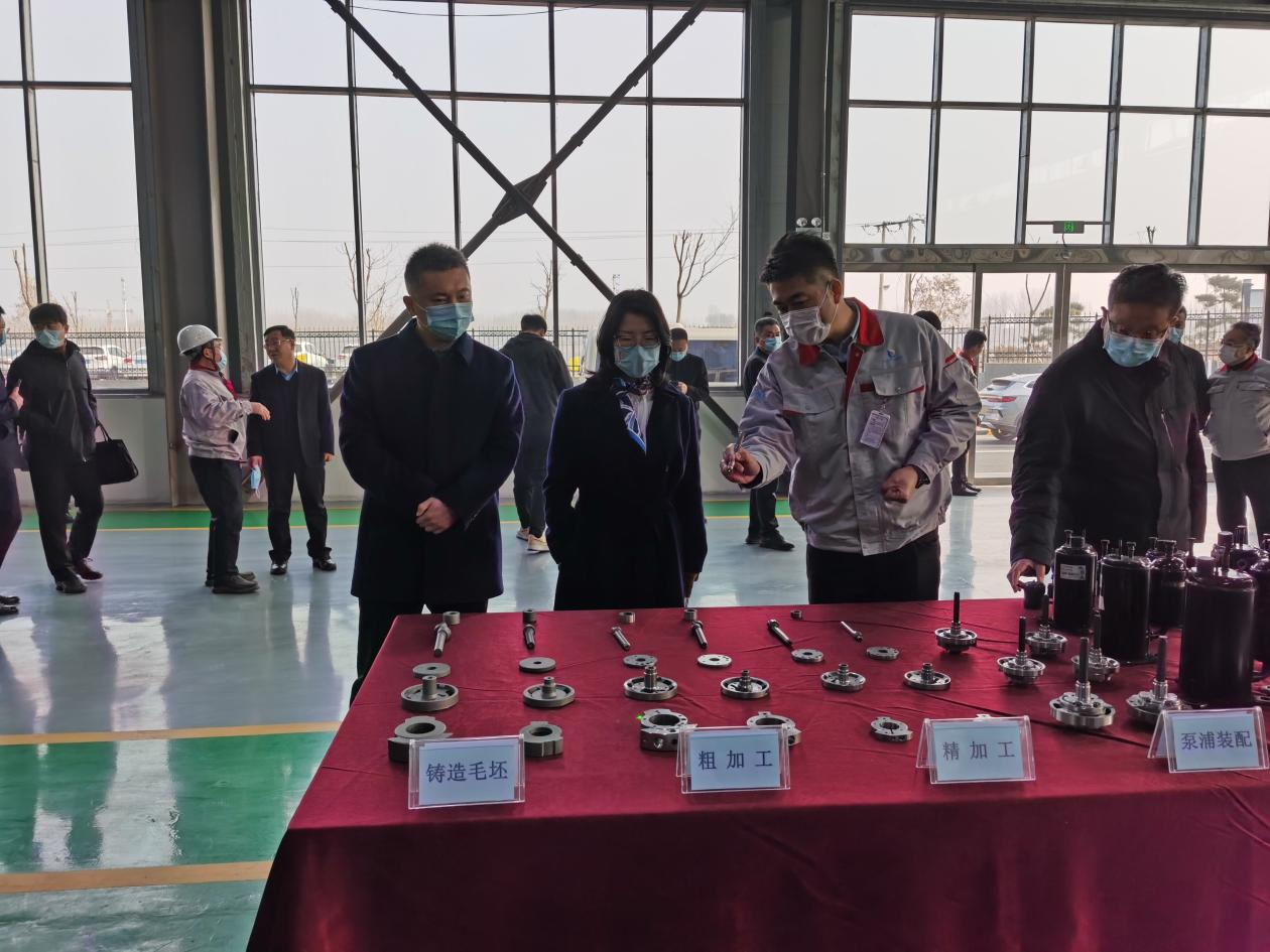 臨汾市委常委、洪洞縣委書記張潞萍一行蒞臨我司調(diào)研指導(dǎo)工作